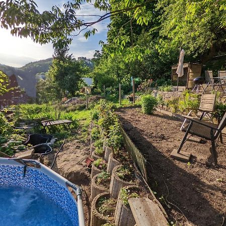 Urlaubsidylle mit Pool, Garten, Grill und Ausblick - R2 Rathmannsdorf Exterior foto
