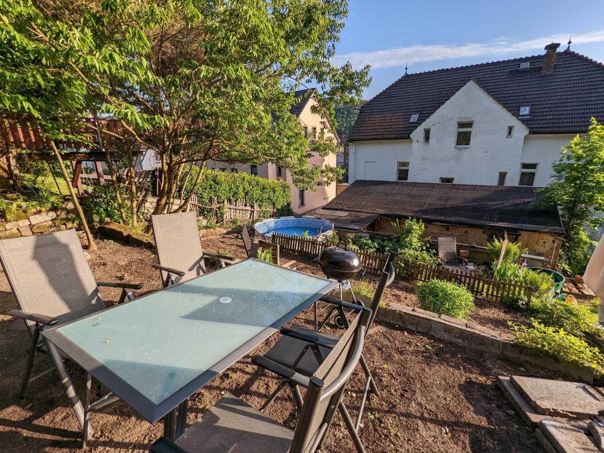 Urlaubsidylle mit Pool, Garten, Grill und Ausblick - R2 Rathmannsdorf Exterior foto
